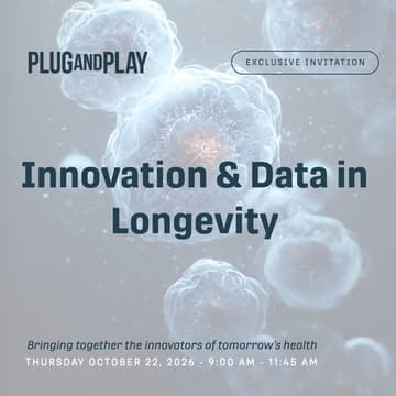 Cover Image for Longevity Event - Plug and Play France