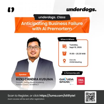Cover Image for underdogs class: Anticipating Business Failure With AI Premortem