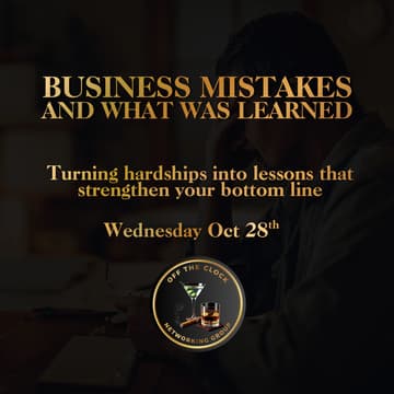 Cover Image for Business Mistakes And What Was Learned