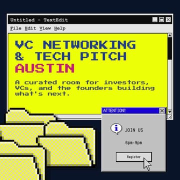 Cover Image for VC Networking & Tech Pitch | Austin