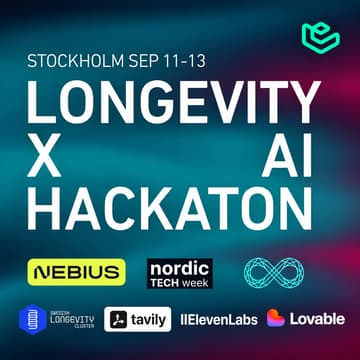 Cover Image for Stockholm Longevity × AI Hackathon