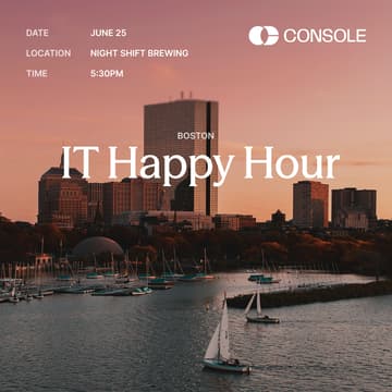 Cover Image for IT and SecOps Happy Hour Boston