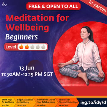 Cover Image for Meditation for Wellbeing (Level 1)