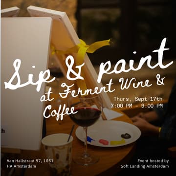 Cover Image for 🍂 A cozy fall sip n' paint