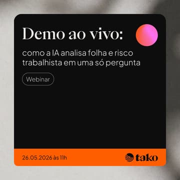 Cover Image for Demo ao vivo: como a IA analisa folha e risco trabalhista em uma só pergunta