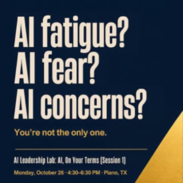 Cover Image for AI Leadership Lab: AI, On Your Terms (Session 2)