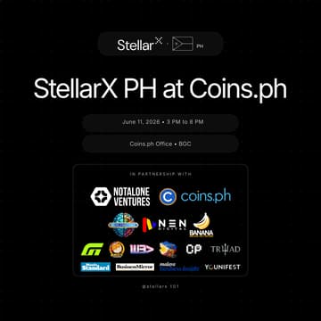 Cover Image for StellarX Workshop at Coins Philippines