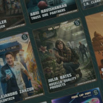 Cover Image for Demo: How we create our entrepreneur trading cards using AI tools