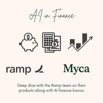 Cover Image for Ramp x Myca: AI in Finance