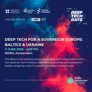 Cover Image for Deep Tech for a Sovereign Europe: Baltics & Ukraine