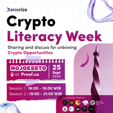 Cover Image for Mojokerto Crypto Literacy Week by Xenorize