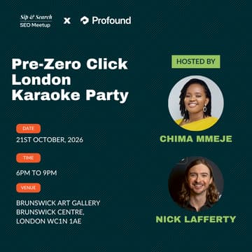 Cover Image for Pre-Zero Click London Karaoke Party