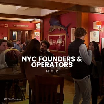 Cover Image for NYC Founders & Operators Mixer