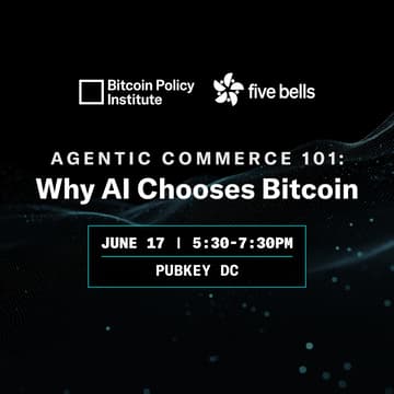 Cover Image for Agentic Commerce 101: Why AI Chooses Bitcoin