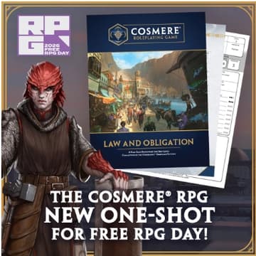 Cover Image for Free RPG Day: Cosmere
