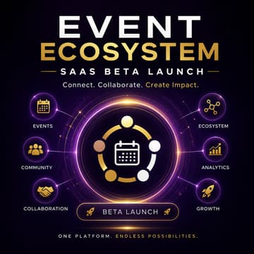 Cover Image for Event Ecosystem SaaS Beta Launch