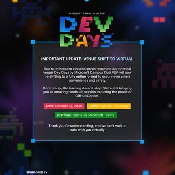 Cover Image for Dev Days | MCC PUP