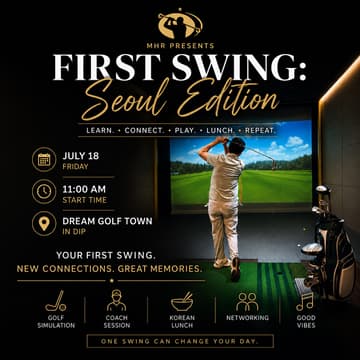 Cover Image for First Swing: Seoul Edition