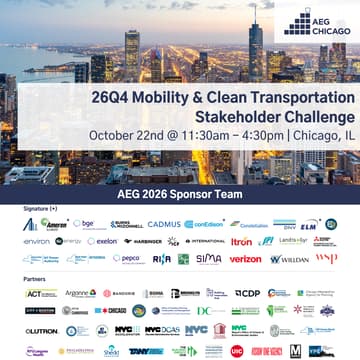 Cover Image for AEG Chicago 26Q4 Mobility & Clean Transportation Stakeholder Challenge