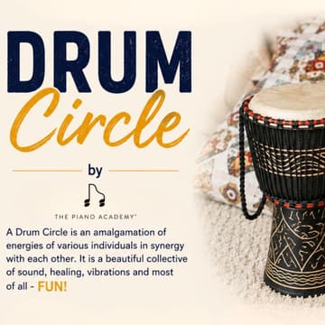 Cover Image for Drum Circle by 88 The Piano Academy (6pm) | Cathedral Alumni Business Showcase 2026