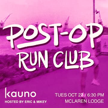 Cover Image for Post-Op Run Club 5k @ Golden Gate Park