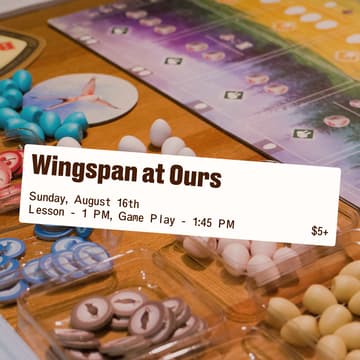 Cover Image for Wingspan at Ours