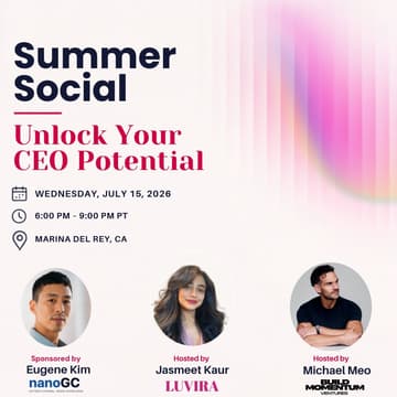 Cover Image for Summer Social, Unlock Your CEO Potential