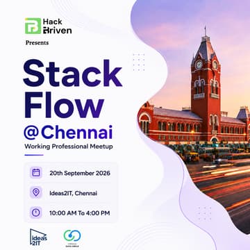 Cover Image for Stack Flow@Chennai