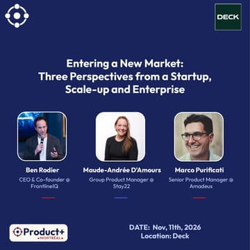 Cover Image for Entering a New Market: Three Perspectives from a Startup, Scale-up and Enterprise