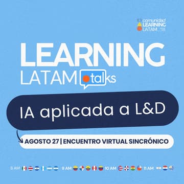 Cover Image for Learning Latam Talk: IA aplicada a L&D