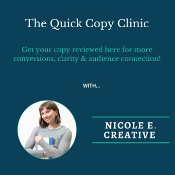 Cover Image for July's Quick Copy Clinic | Only 9 bucks, just 5 seats available