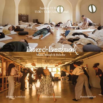 Cover Image for Dance & Breathwork Session Barcelona | Move, Breathe & Release