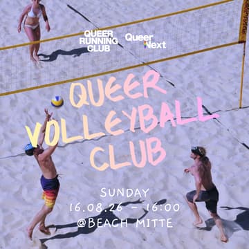 Cover Image for QueerNext x QRC: Beach Volleyball 🏐🌴