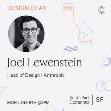 Cover Image for Design Chat with Joel Lewenstein
