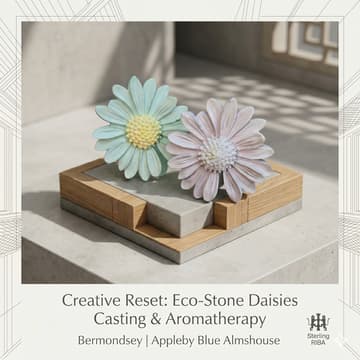 Cover Image for Creative Reset: Eco-Stone Daisies Casting & Aromatherapy (Bermondsey)