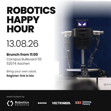 Cover Image for Robotics Happy Hour: Brunch & Bring Your Own Robots