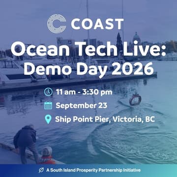 Cover Image for COAST Ocean Tech Live: Demo Day 2026