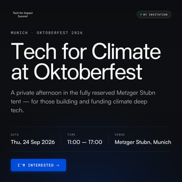 Cover Image for Tech for Climate at Oktoberfest
