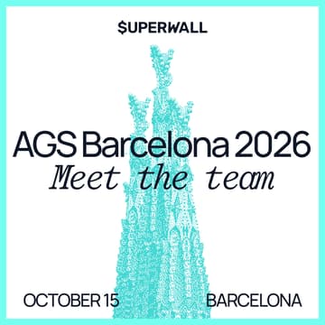 Cover Image for Meet the Superwall team · AGS Barcelona 2026