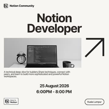 Cover Image for Notion Developer
