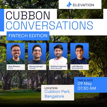 Cover Image for Cubbon Conversations: FinTech Edition