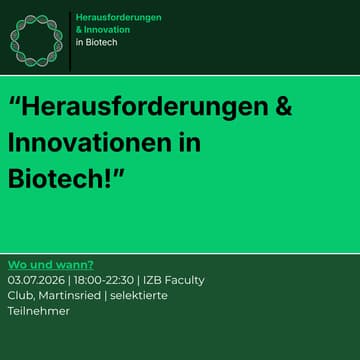Cover Image for Herausforderungen & Innovationen In Biotech!