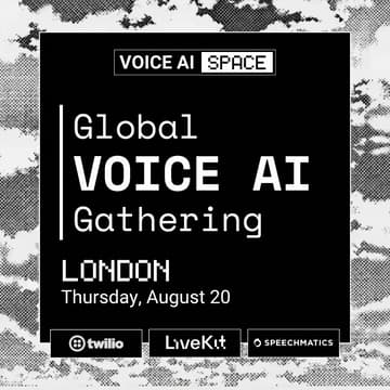 Cover Image for VOICE AI Gathering LONDON