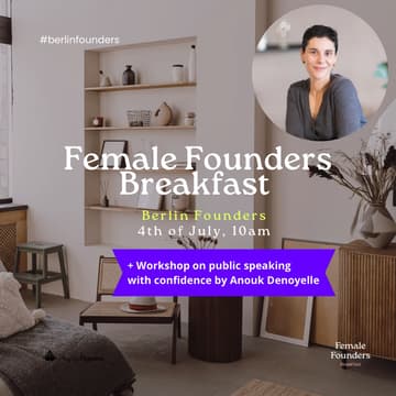 Cover Image for Female Founders Breakfast: Berlin