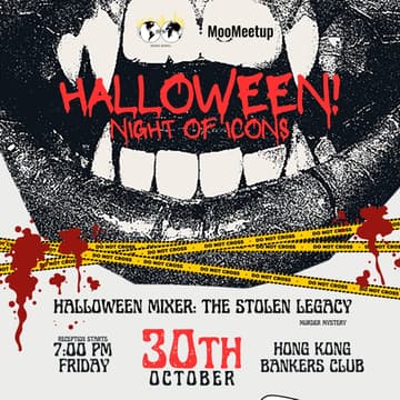 Cover Image for Halloween! Night of Icons: Mixer & Murder Mystery