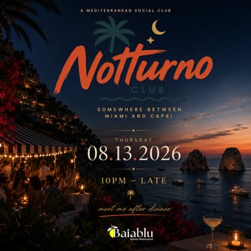 Cover Image for NOTTURNO - Coconut Grove
