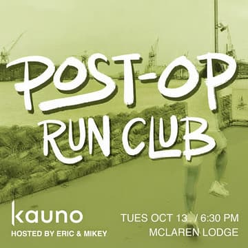 Cover Image for Post-Op Run Club 5k @ Golden Gate Park