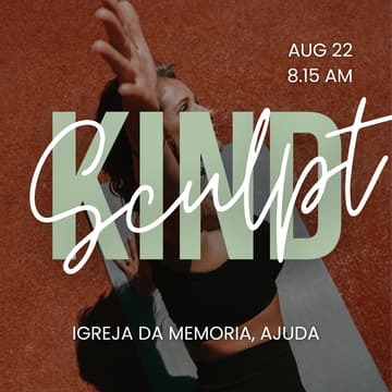 Cover Image for KindSculpt - Donation-Based Sculpt Class 💪🏼