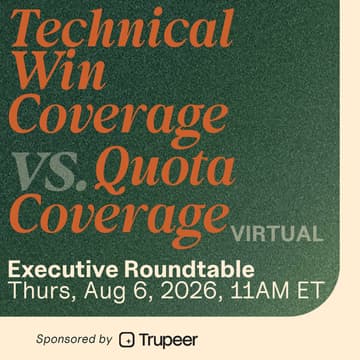 Cover Image for Technical Win Coverage vs. Quota Coverage: The Metric SE Leaders Should Actually Run On