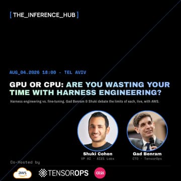 Cover Image for THE INFERENCE HUB x AWS - Are You Wasting Your Time With Harness Engineering?